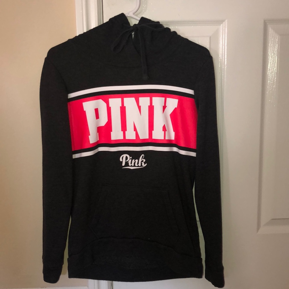 pink hoodie zip up